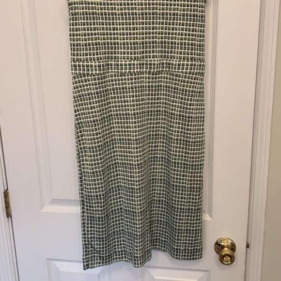 *TORY BURCH* 100% Silk V-Neck Printed Dress - Picture 3 of 10